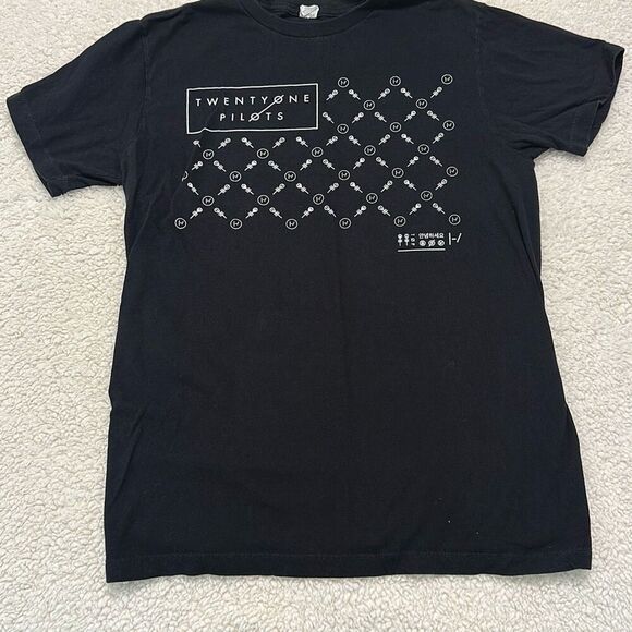 Twenty One Pilots Band T-Shirt Black Unisex M - Picture 1 of 5